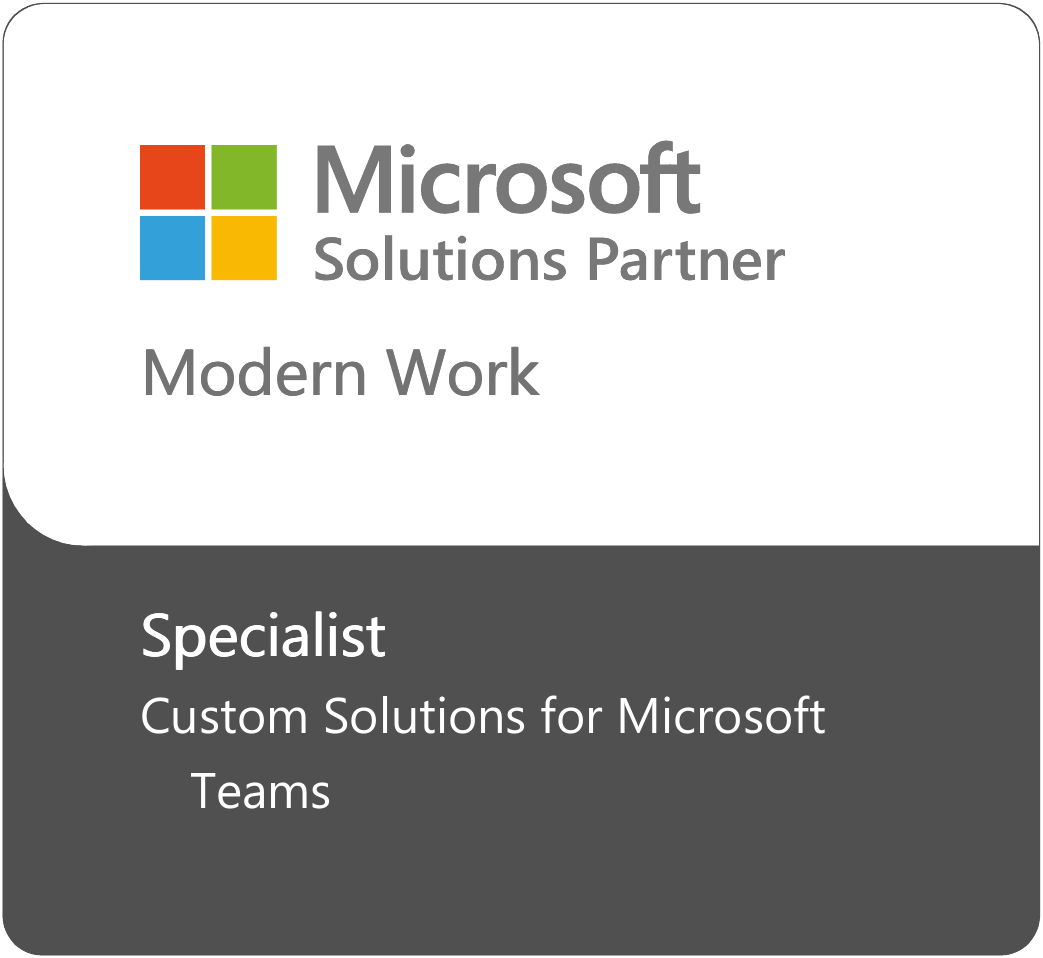 Microsoft Solutions Partner Modern Work (Custom Solutions for Microsoft Teams)