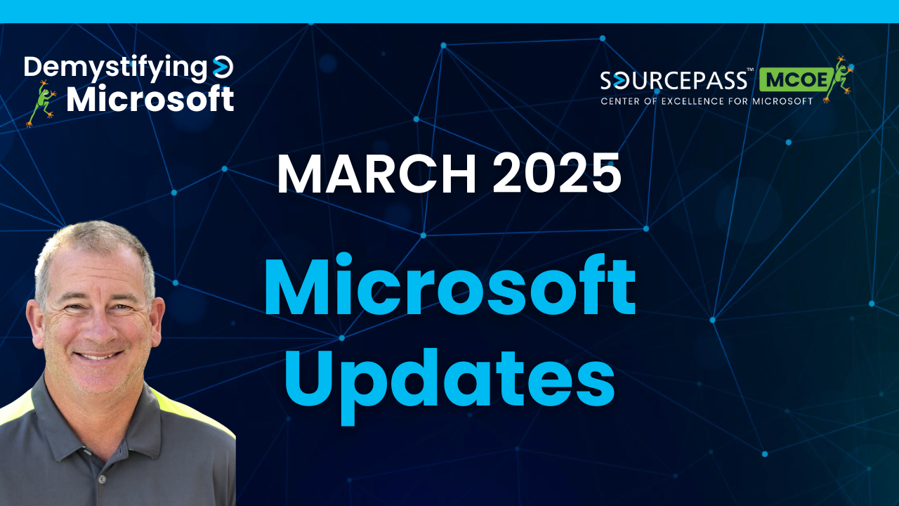 March 2025 Mircrosoft Updates