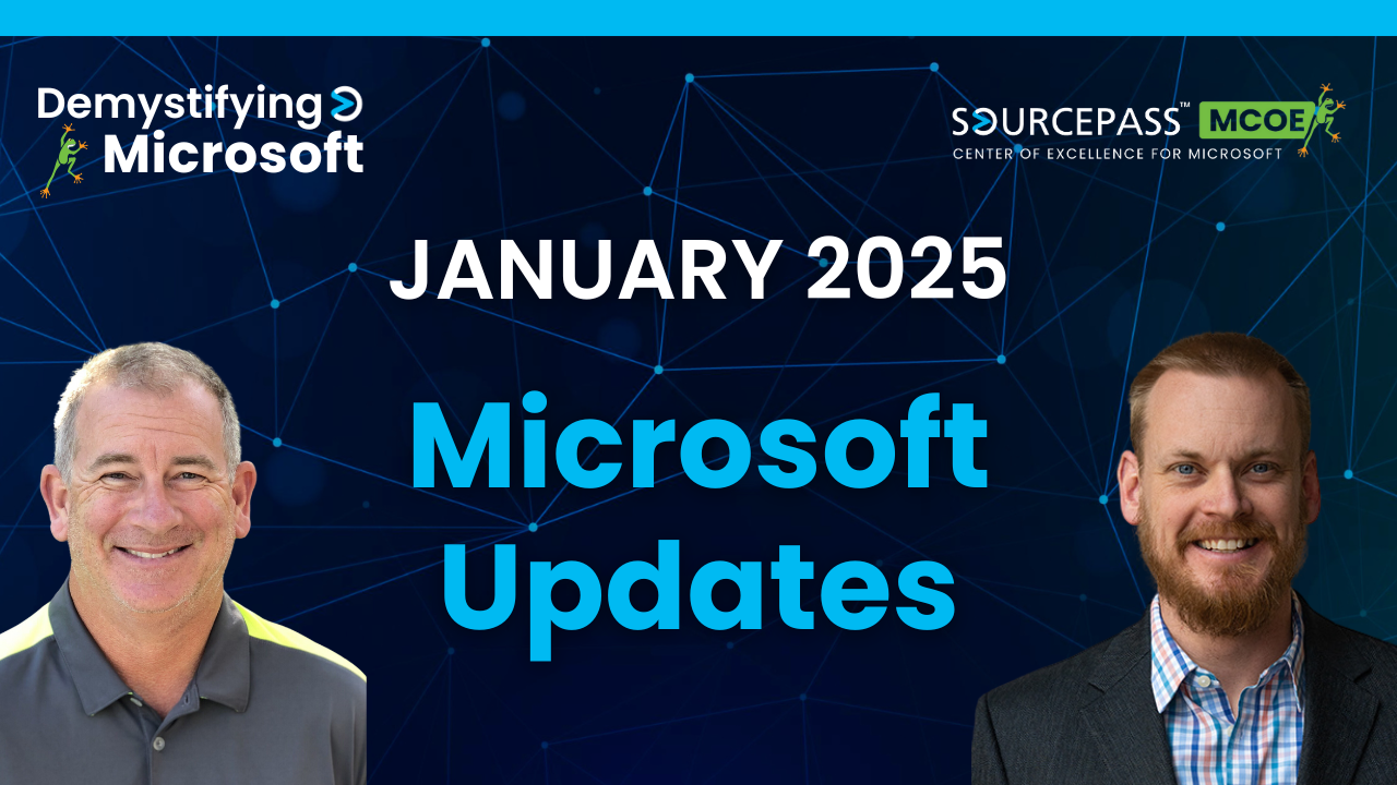Jan 2025 Mircrosoft Updates