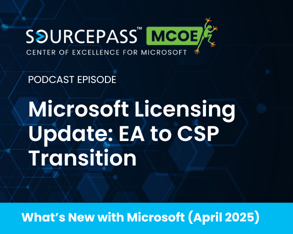 April Microsoft Licensing Update: EA to CSP Transition