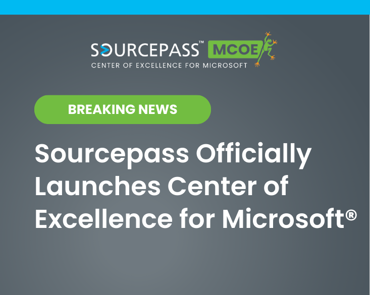 Sourcepass Officially Launches Center of Excellence for Microsoft®: A New Era of Partnership Begins