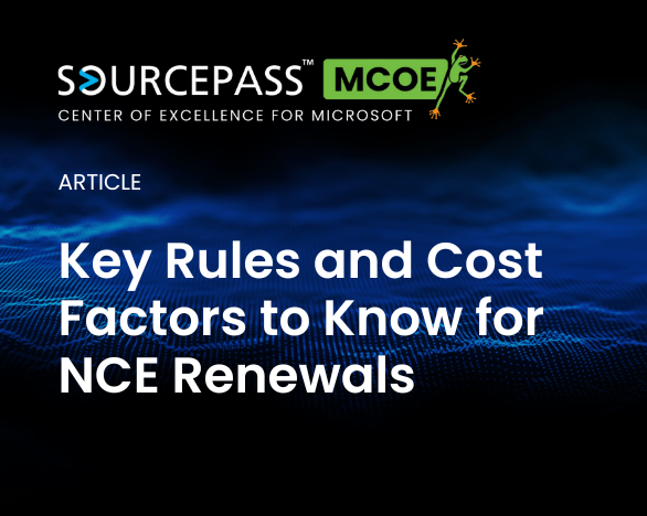 Key Rules and Cost Factors to Know for NCE Renewals