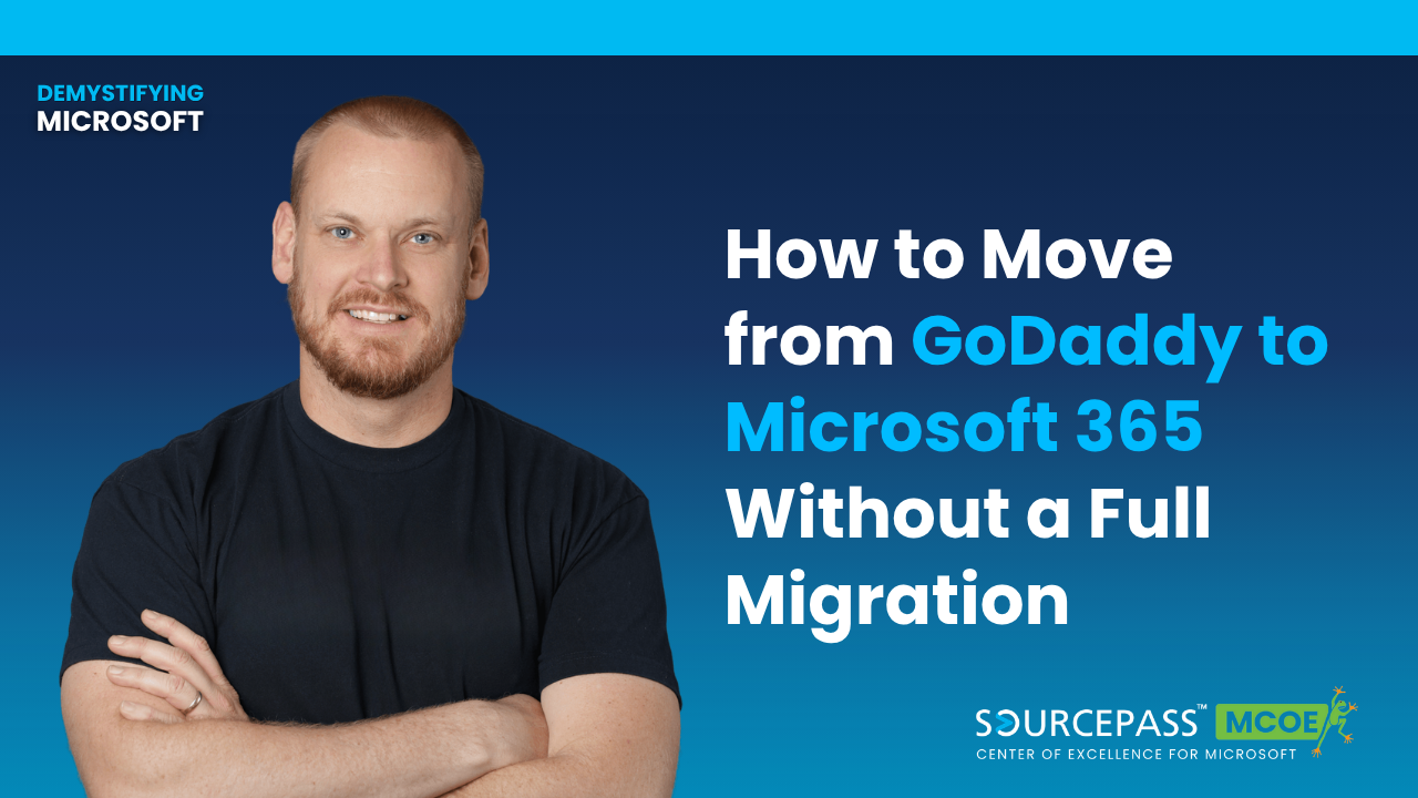 How to Move from GoDaddy to Microsoft 365 Without a Full Migration