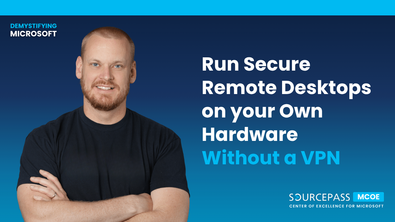 Run Secure Remote Desktops on your Own Hardware Without a VPN