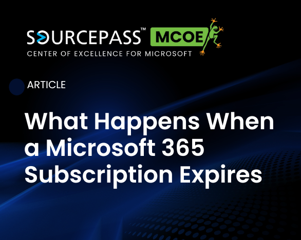 What Happens When a Microsoft 365 Subscription Expires